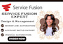 setup service fusion email template workflow automation